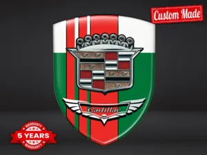 Cadillac Pegatina Silicona Pro Máximo Diseño Estilo Estiloso ST
